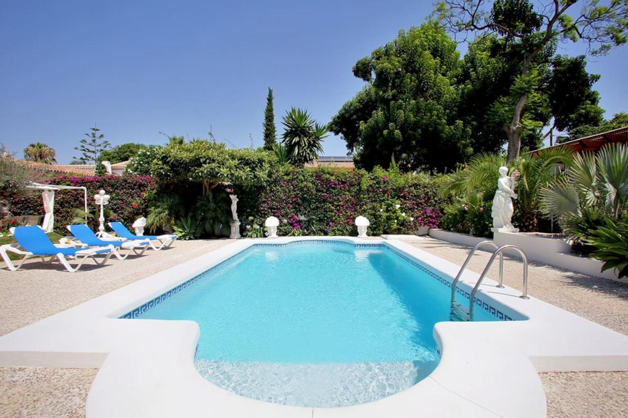 Exclusive Villa Las Palmeras Puerto Banus With Heated Private Swimming Pool, Marbella, Spain מראה חיצוני תמונה
