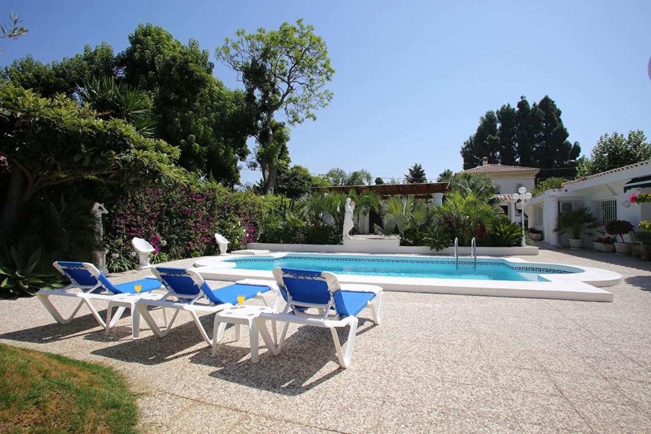Exclusive Villa Las Palmeras Puerto Banus With Heated Private Swimming Pool, Marbella, Spain מראה חיצוני תמונה